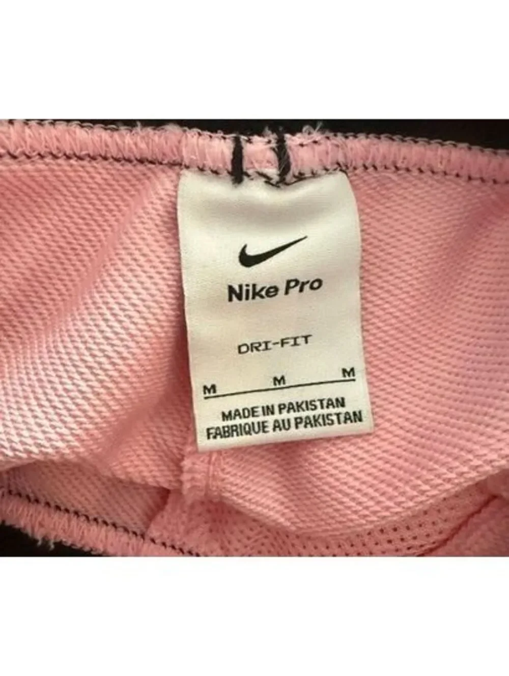 NWOT Nike pink Girl's pro dri fit joggers MSRP 45